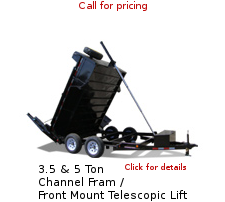 Miska 3.5 Ton Dump Trailer