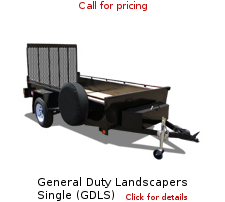 Miska Landscape Gondola Trailer